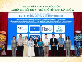 Sistar Việt Nam vinh dự nhận kỷ niệm chương từ Ban Chấp Hành VSAVA.