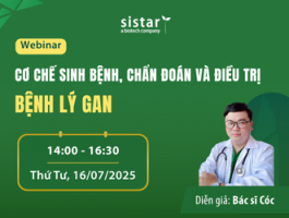 Đăng ký tham gia Webinar Phần 2: CƠ CHẾ SINH BỆNH, CHẨN ĐOÁN VÀ ĐIỀU TRỊ BỆNH LÝ GAN