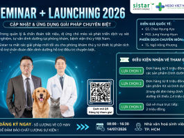 SEMINAR + LAUNCHING: Cập nhật giải pháp chẩn đoán, dinh dưỡng chuyên biệt cho phòng khám thú y