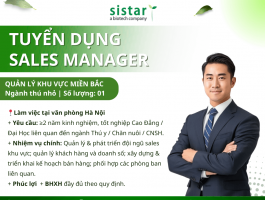 Sistar Vietnam tuyển Quản Lý Khu Vực Miền Bắc - Thú Nhỏ