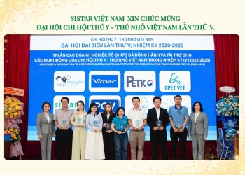Sistar Việt Nam vinh dự nhận kỷ niệm chương từ Ban Chấp Hành VSAVA.