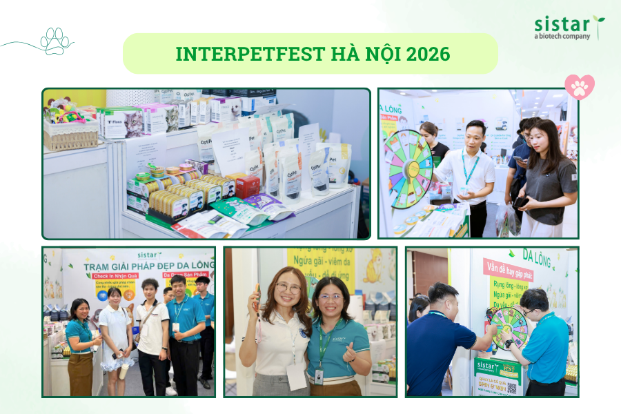 Sistar Vietnam đồng hành cùng InterPetFest Hà Nội 2026 