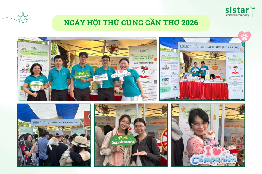 Sistar Vietnam đồng hành cùng Ngày hội thú cưng TP. Cần Thơ 2026