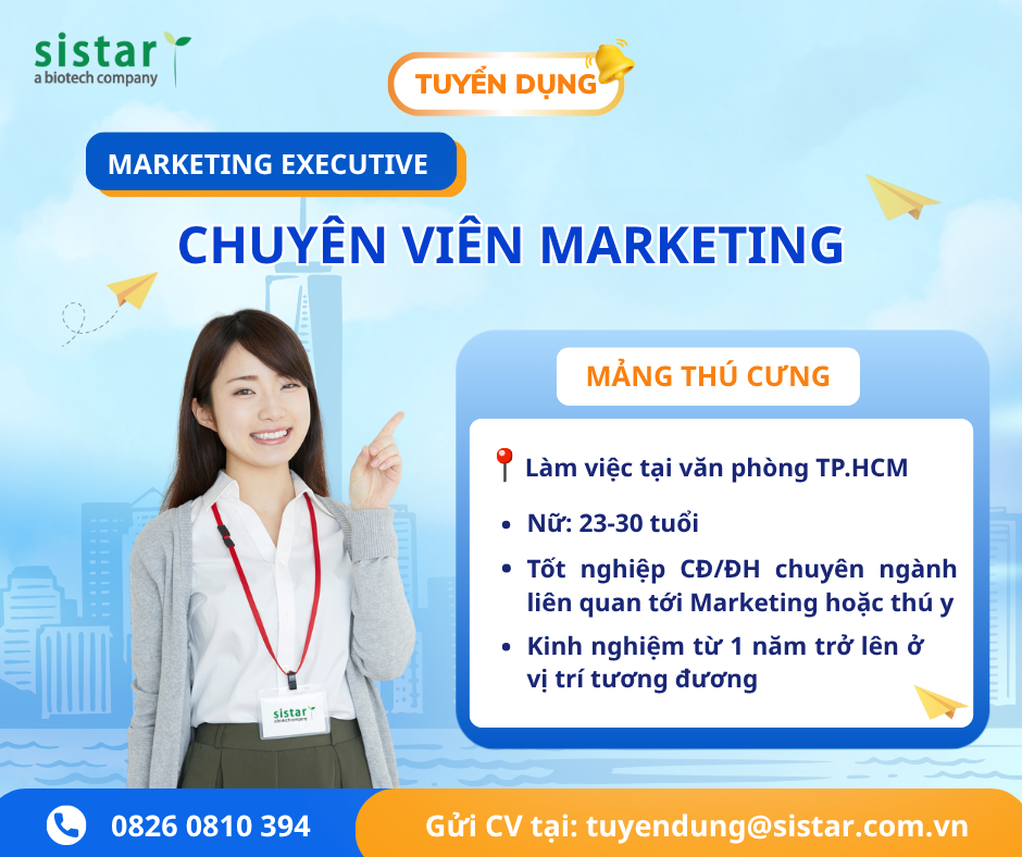 Tuyển dụng Chuyên viên Marketing
